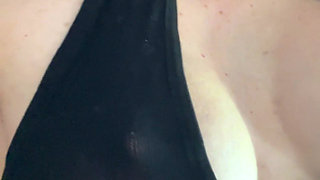 I really wanted to I caress my breasts real orgasm