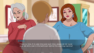 The Secret of the House #54: Making the Widowed MILF Remember Her Husband