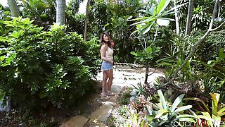 Interracial scene with flashy Dickdealer Don from Touch My Wife