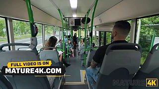 Mature4k. i'm so raw and want to suck your dick in the bus