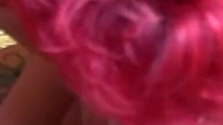 Tattooed red hair milf pussy fucking pissing sex