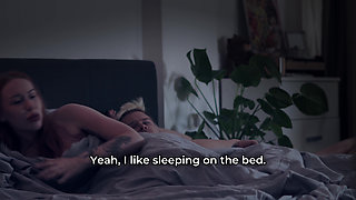 Stepmom Shares Bed with Stepson After Stepdad's Fight-things Get Wild!