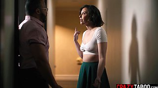 Quickie turned into rough gangbang sex