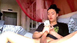 Dirty tranny webcam masturbation
