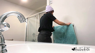 Desperate Pee in My Friend's Sink