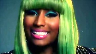 See Nicki Minaj in her tight latex.