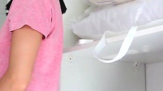 Extra Hour with the Cleaning Girl: She Destroys My Cock by Riding It Hard Until I Creampie Her Pussy