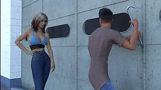 Midnight paradise episode with deluxe car featuring MissKitty2K in a wild animated adventure