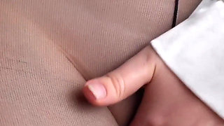 Pantyhose Asmr: Close-up Pussy Play & Fingering