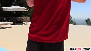Yoga class get the penis