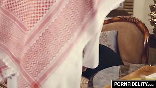 PORNFIDELITY - Nadia Ali Rough Muslim Punishment Sex
