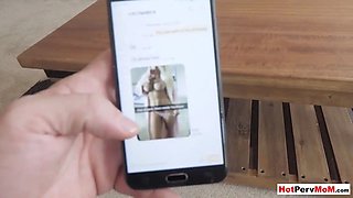 Fucking my busty Polish MILF stepmother in the bath