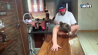 Perfect Boobs Barladys Pussy Eaten Ou On The Bar