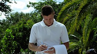 Diamond Foxxx's Sultry Charm in a Wet Escape