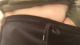 stepmother in the bathroom vibrating her clitoris and hot vagina