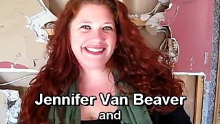 Jennifer Van Beaver Sucks and Jerks Glory Hole Cock