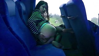 Super-fucking-hot Mother Entices Stranger on Public Bus