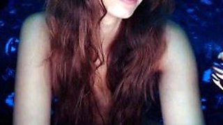 Beauty small tit amateur teen masturbating her shaved pussy