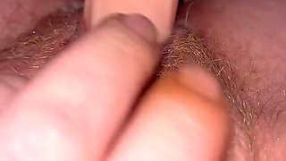 POV:pretty Hairy Red Pussy Getting Fucked by Sex Machine