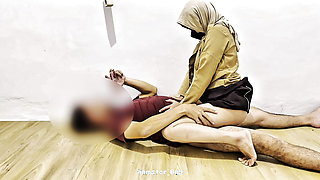 Fucking Muslim Girlfriend On The Floor Of Malay High School Classroom