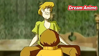 Velma & Shaggy Rough Anal Creampie - Cartoon Porn Parody