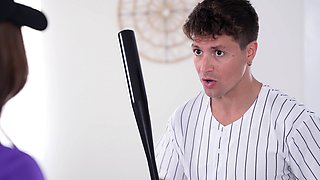 Big boobs teen stepsister rides stepbro