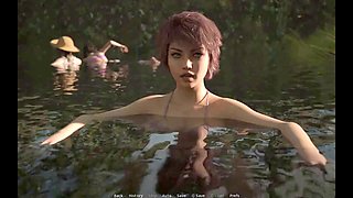 Dusklight Manor: Poolside fun with gorgeous women in swimsuits - Episode 11