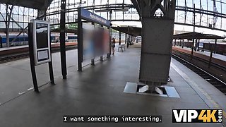 Vip4k. romantic trip concluded with a very fucking cheating in the toilet