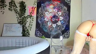 Pink pussy and ass kinky solo toy fun