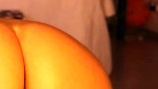 Busty brunette with big boobs rides cock