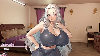 Daily grind with my seductive boss - hitting it hard with my boss in yoga pants