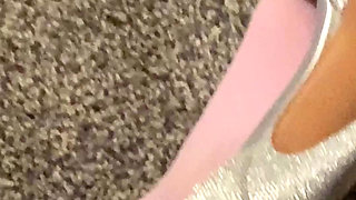 Stunning, blonde, bombshell, bunny, deep throated large cock
