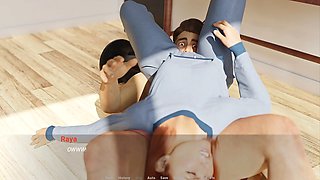 Milf Alita4k in a sexy animated game adventure featuring a seductive mother figure