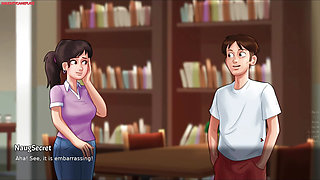 Horny Dude Wants To Help His Sexy Roommate Jenny To Get a Huge Dildo - Summertime Saga 11 3D Porn Game