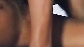 Home Alone: Beautiful Ebony Fucking with Her Stepbrother