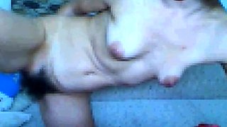 Hairy Turkish Amateur on Webcam