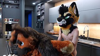 Amateur punk trio head funny with camera