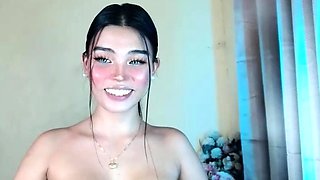 Leann amateur beautiful brunette with big boobs