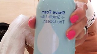 Chubby blonde brianna solo masturbation