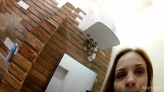 Risky Orgasm at the Family Party!