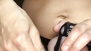 Sissy in Chastity Gets Fucked by Mistress Part 2