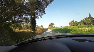 Linda Leclaire Squirting on the Island in My Car