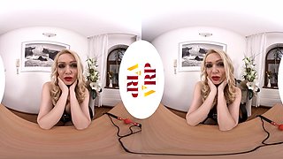 Bondage Boss - Dominate Blonde Toying - Sexlikereal