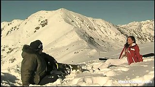 An Innocent Ski Trip Turns into a Sexfest for Sunny Jay - Private Porn Sex Videos
