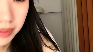 Cute Asian Chubby Teen Wild Dildo Masturbation