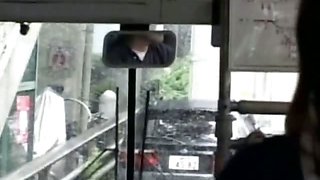Fucked on a public bus