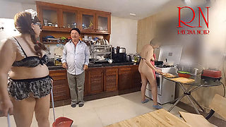 MORNING CHAOS IN KITCHEN. COMEDY NSFW STORY 284 s1