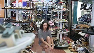 Sneaky Underboob Flash in Public Shopping Spree