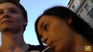 HUNT4K. Need for money motivates teen to cheat on her poor boyfriend