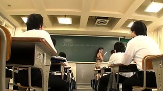 Hairy Asian Creampie Hoe Has Group Sex Fun